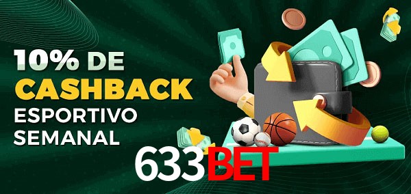 10% de bônus de cashback na 633Bet